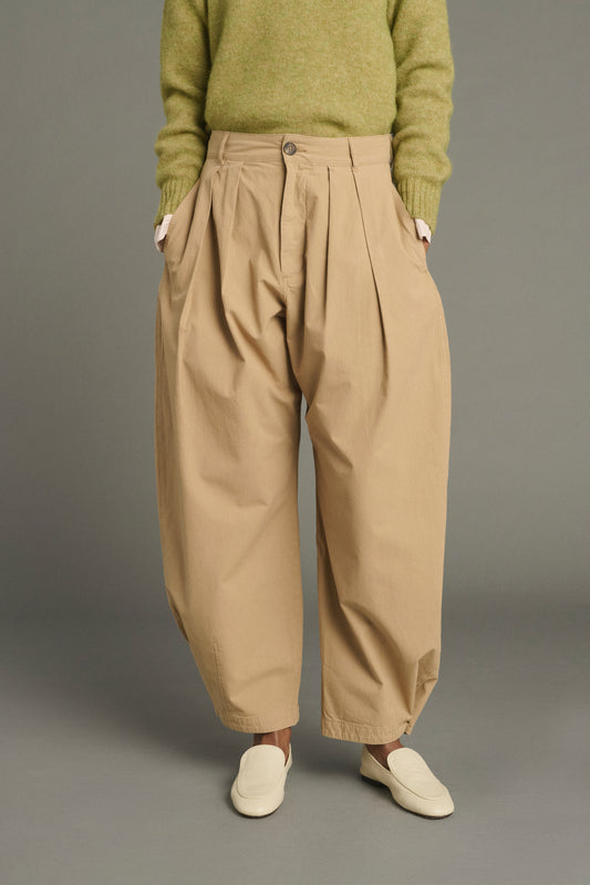 Lambert trousers - Beige - Cotton - Women