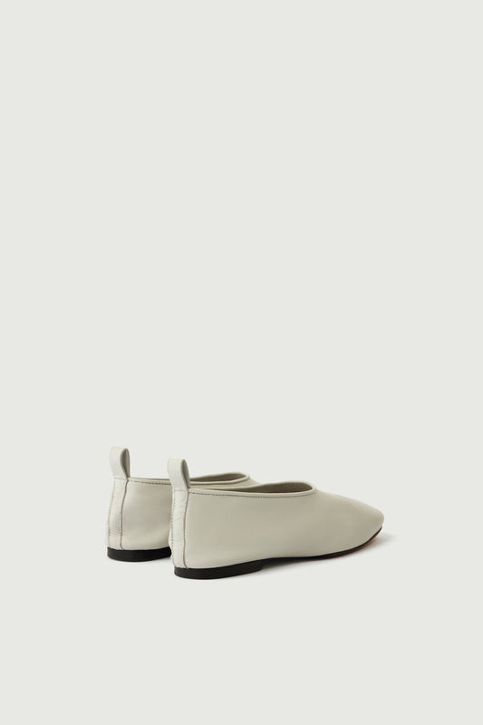 Bala Ballet Flats - Light Grey - Leather - Women