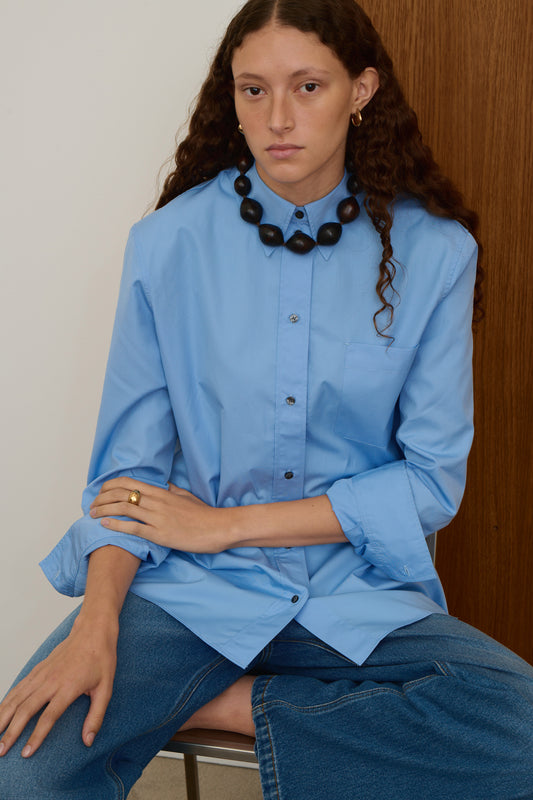 Collier Zamia - Marron Foncé - Femme