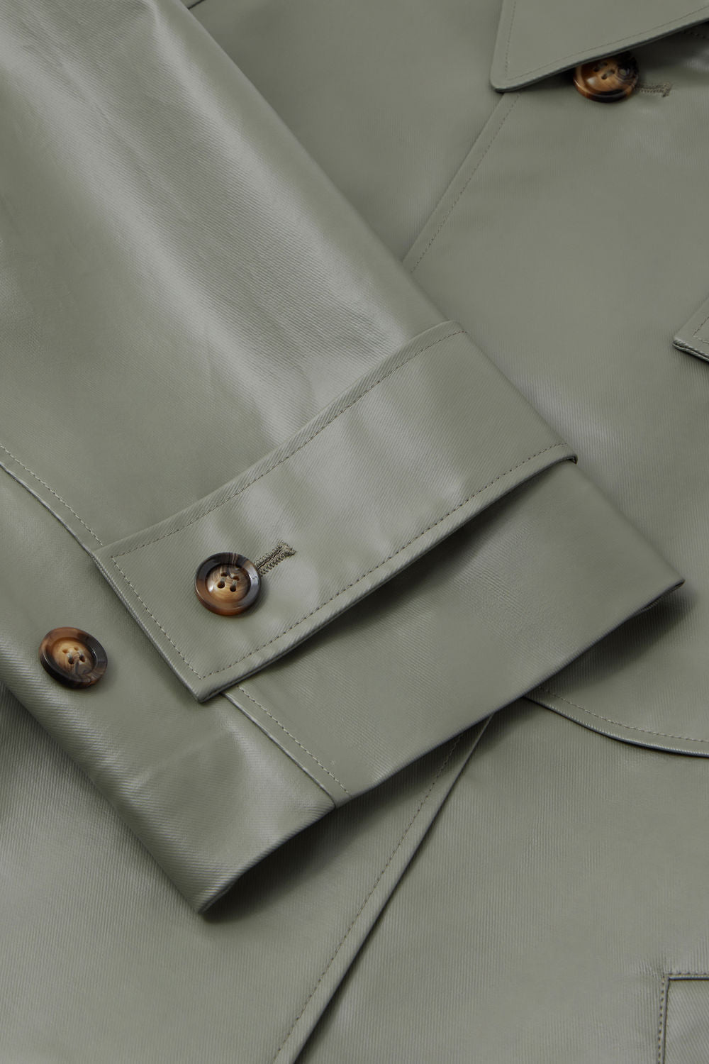 Dino trench - Grey - Cotton - Women