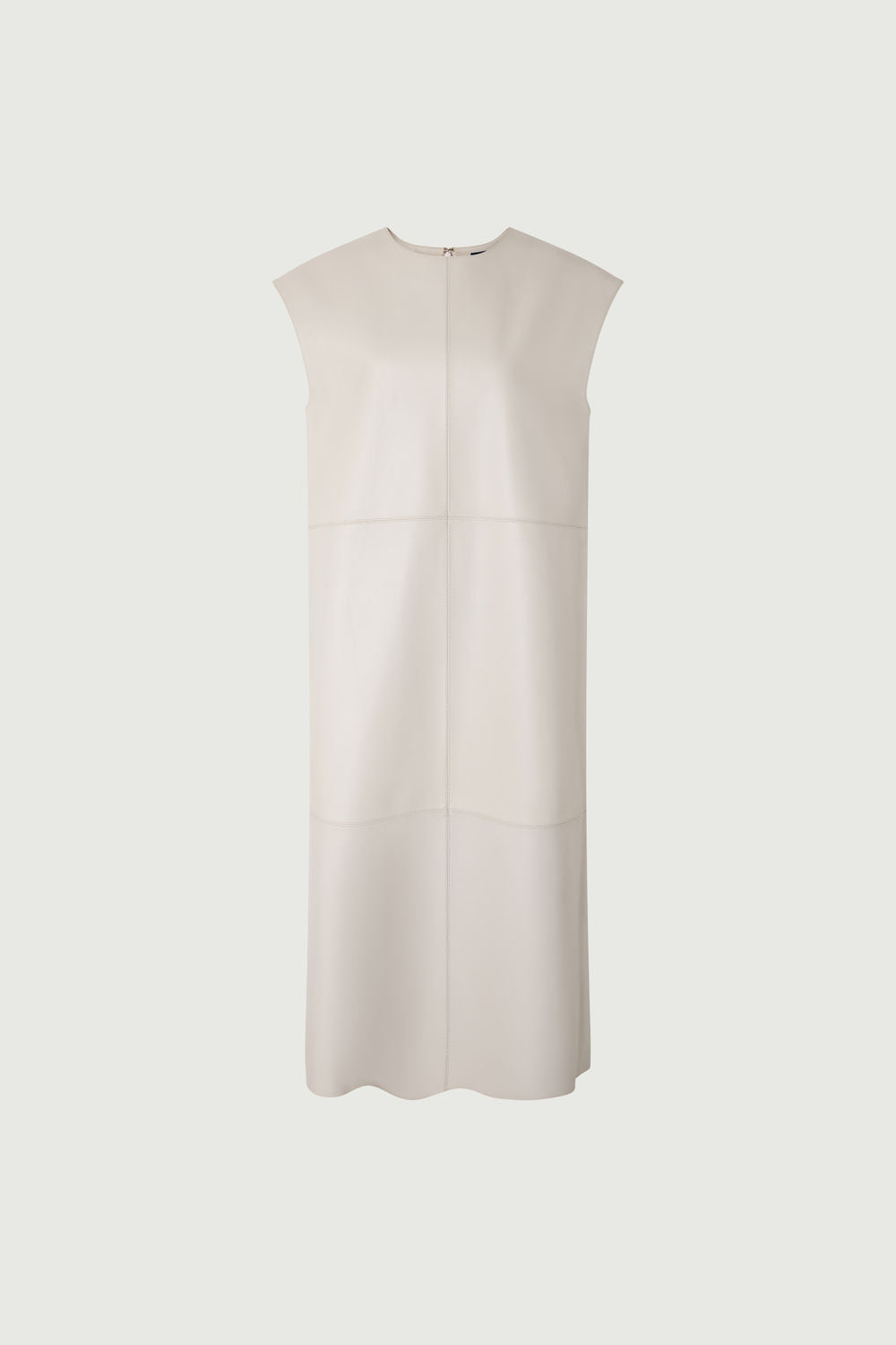 Robe Sofia - Mastic - Cuir - Femme
