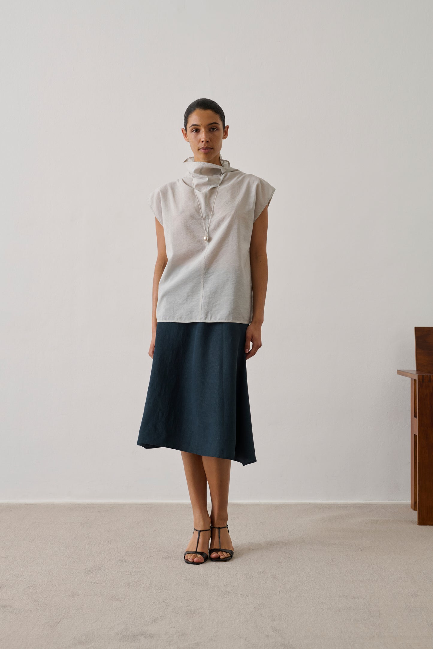 Blouse Izumi - Light Grey - Women
