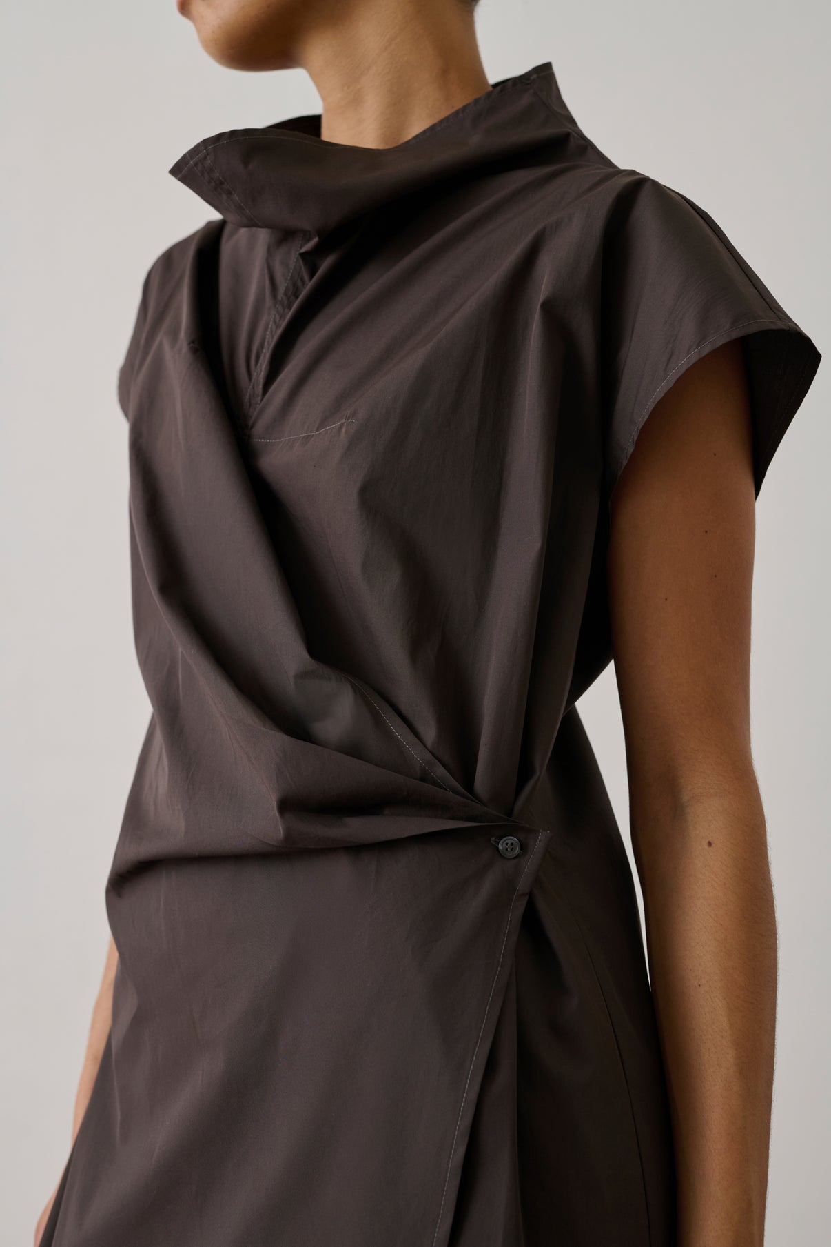 Robe Foggia - Marron - Femme vue 4