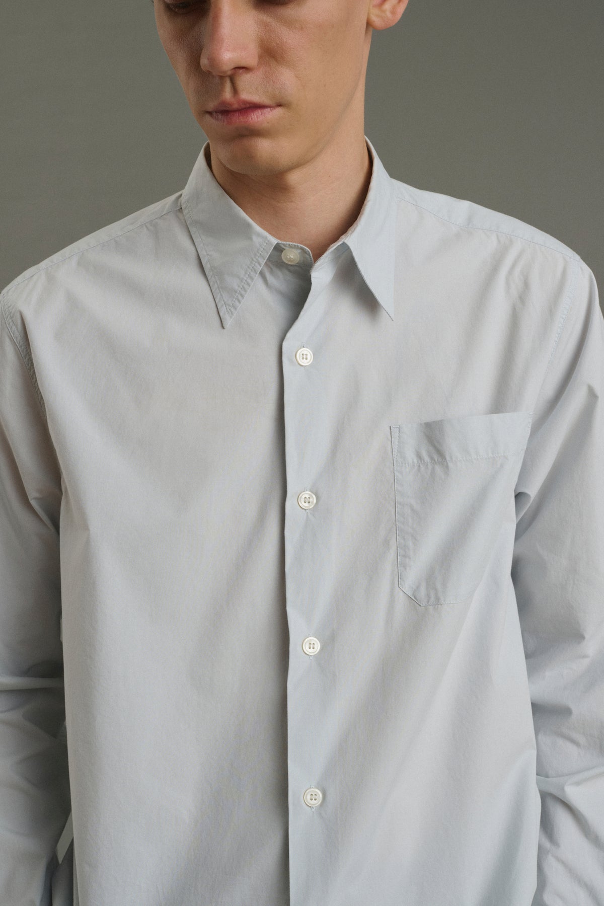 Shirt Glenn - Pale Blue - Cotton - Men