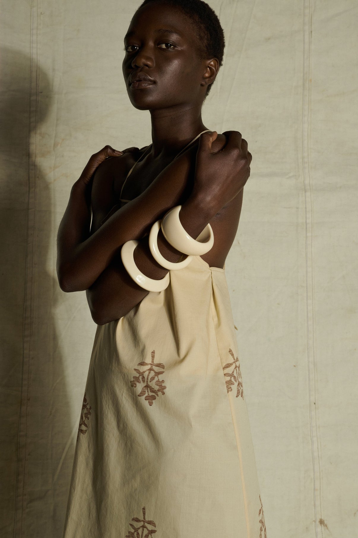 TROPEZ ORANGE DRESS vue 5