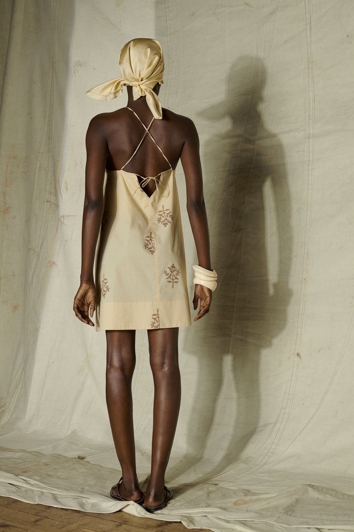 TROPEZ ORANGE DRESS vue 2