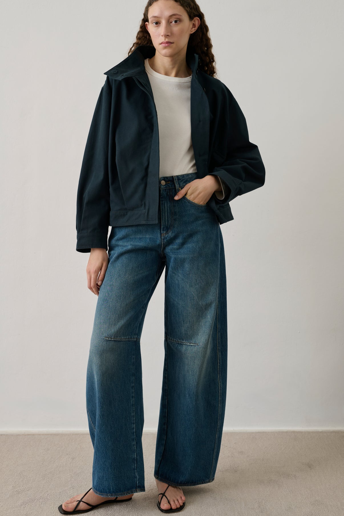 Jeans Gaspard - Blue/Green - Women vue 4