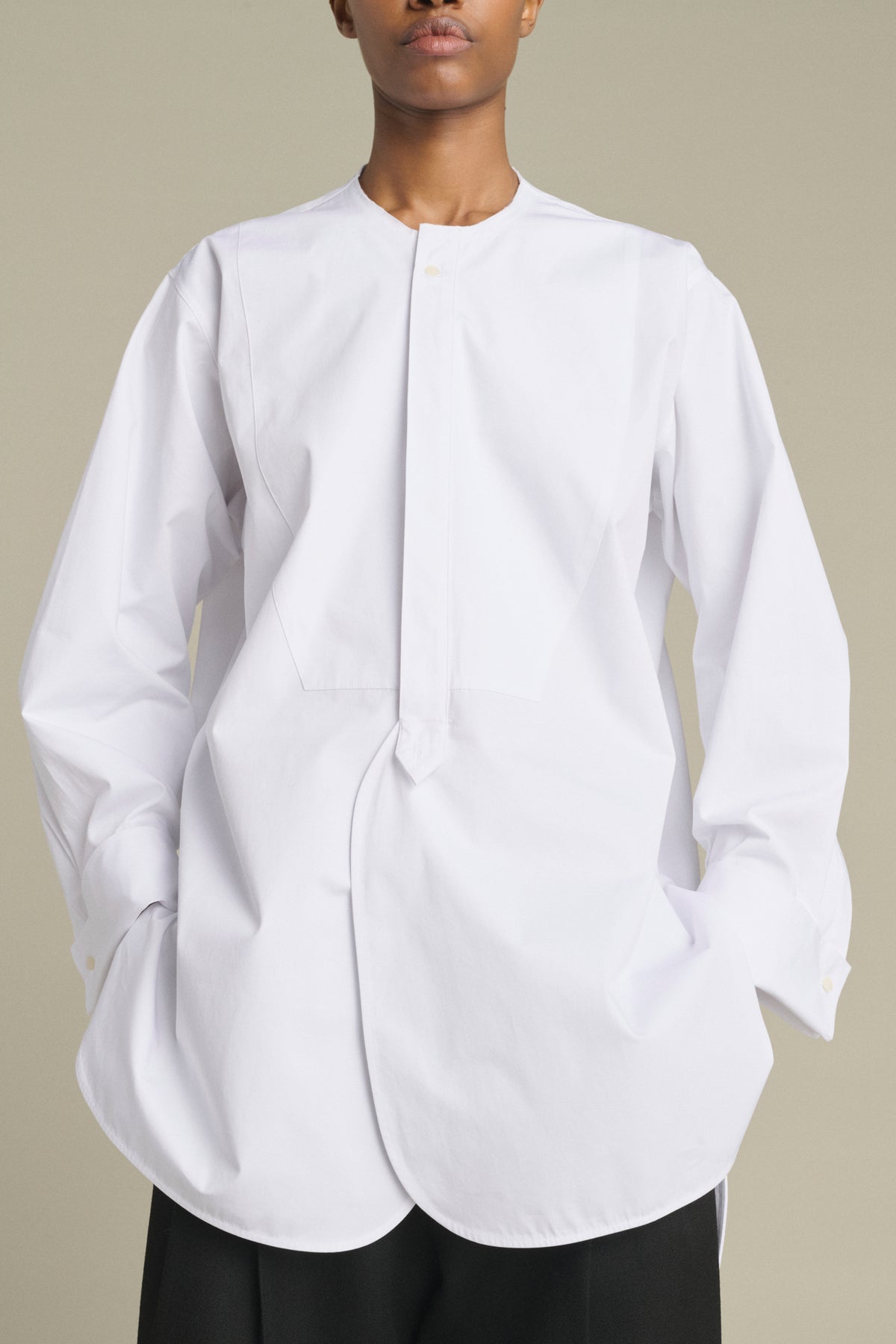 Shirt Liotta - White - Cotton - Women vue 5