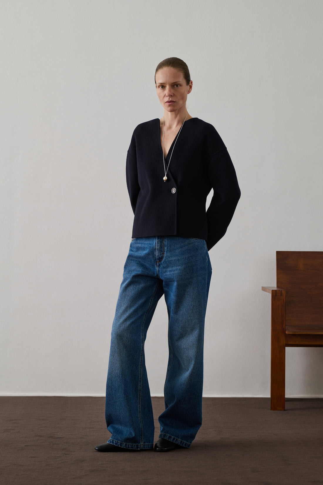 Veste Dream - Deep Navy - Laine - Femme