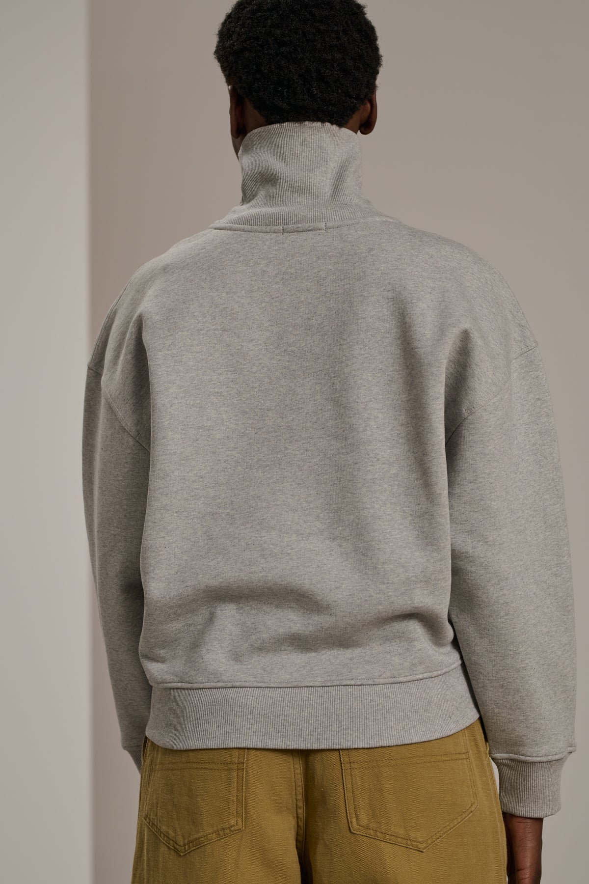 Vito Sweatshirt - Marl Grey - Cotton - Women