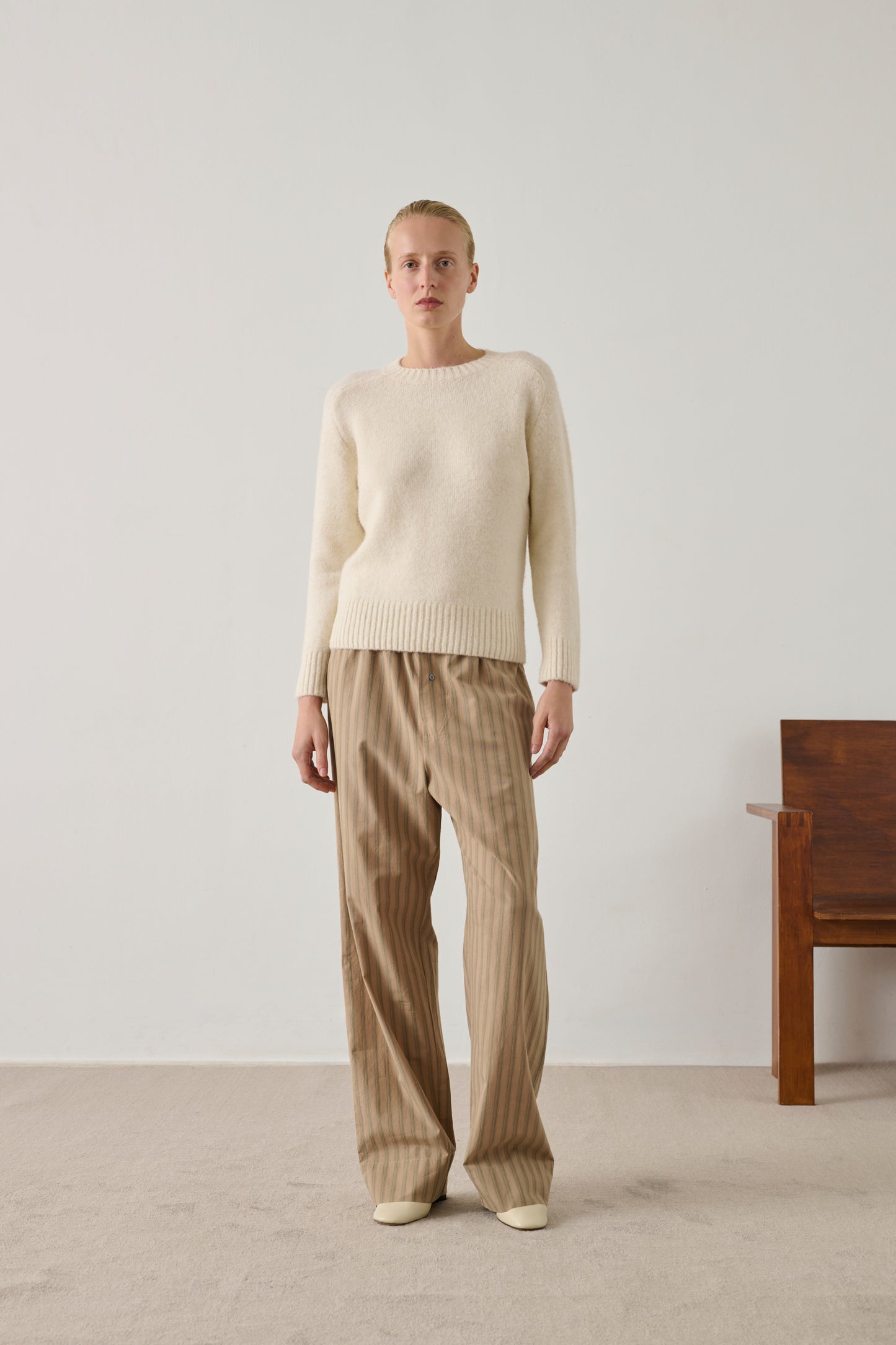 Envie pullover - Ecru - Women