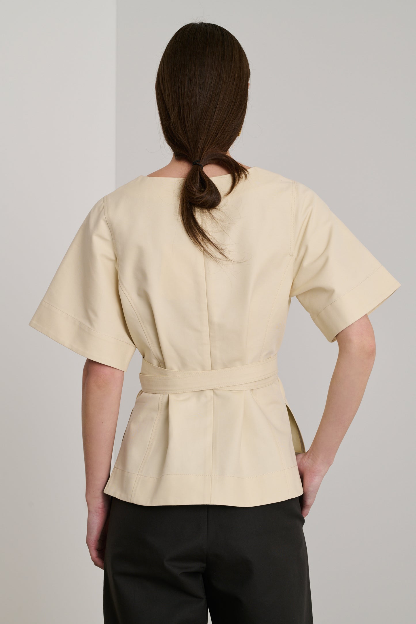 Top Emmie - Blanc Cassé - Coton - Femme