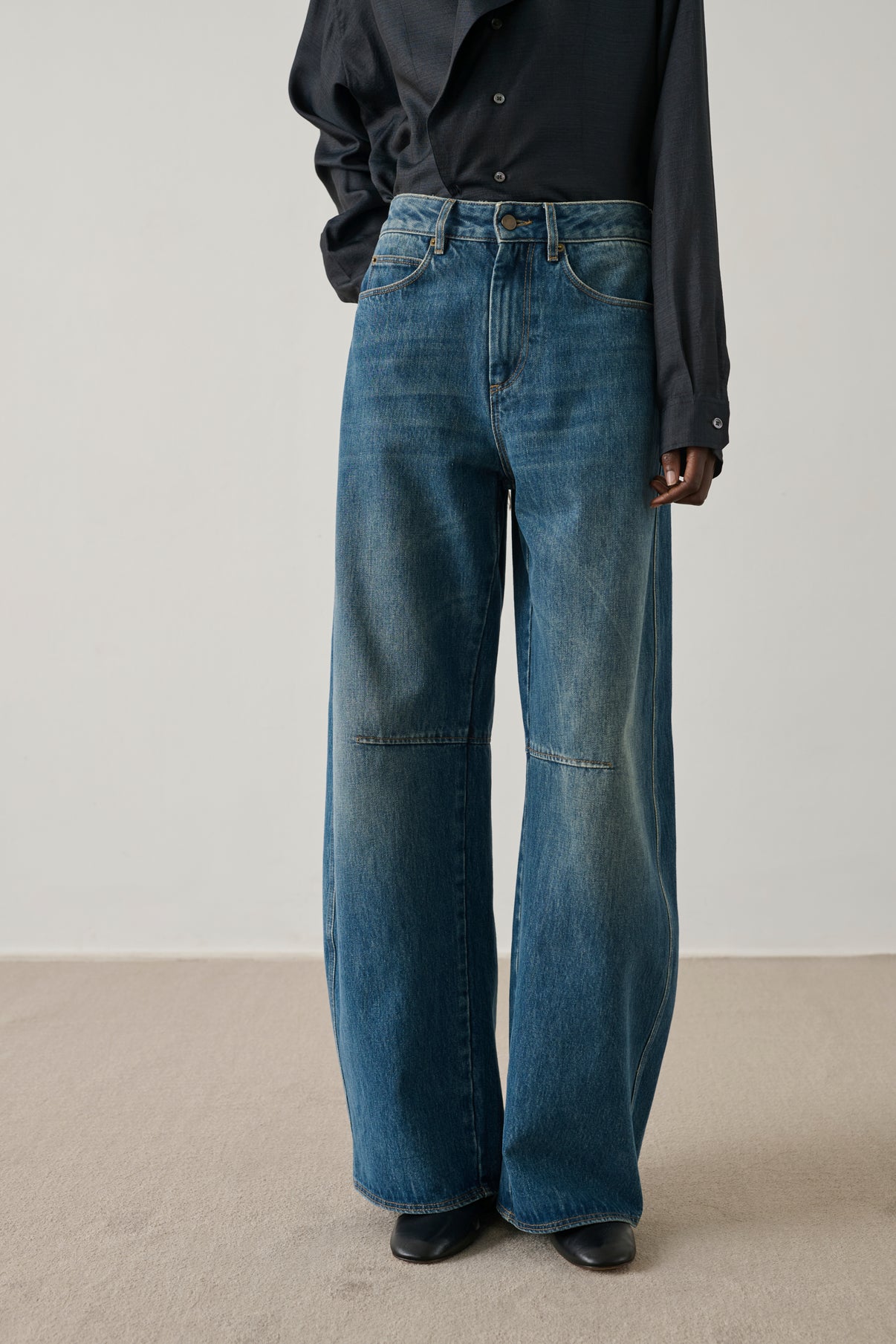 Jeans Gaspard - Blue/Green - Women vue 2