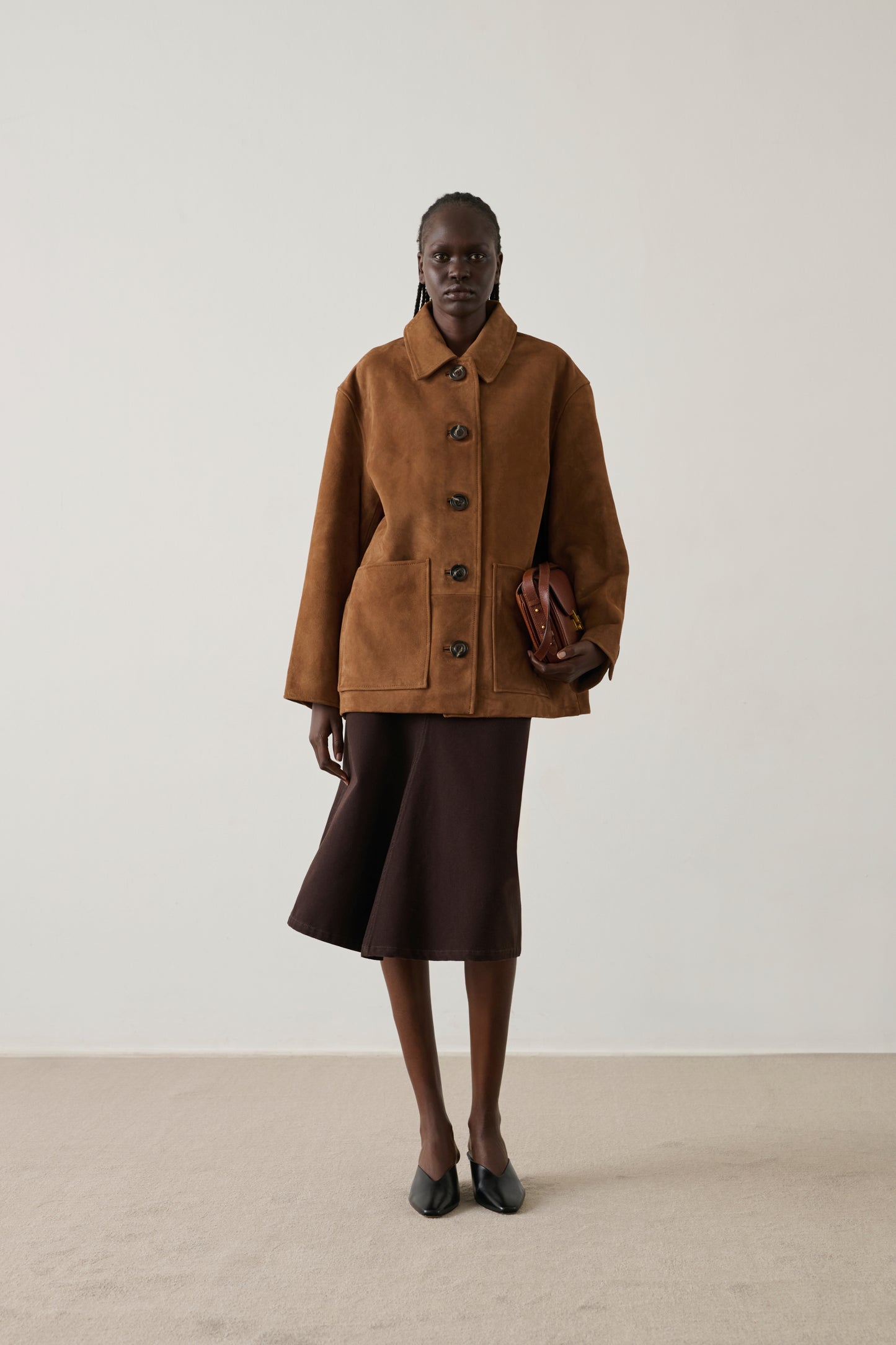 Vincenzo jacket - Natural - Leather - Women