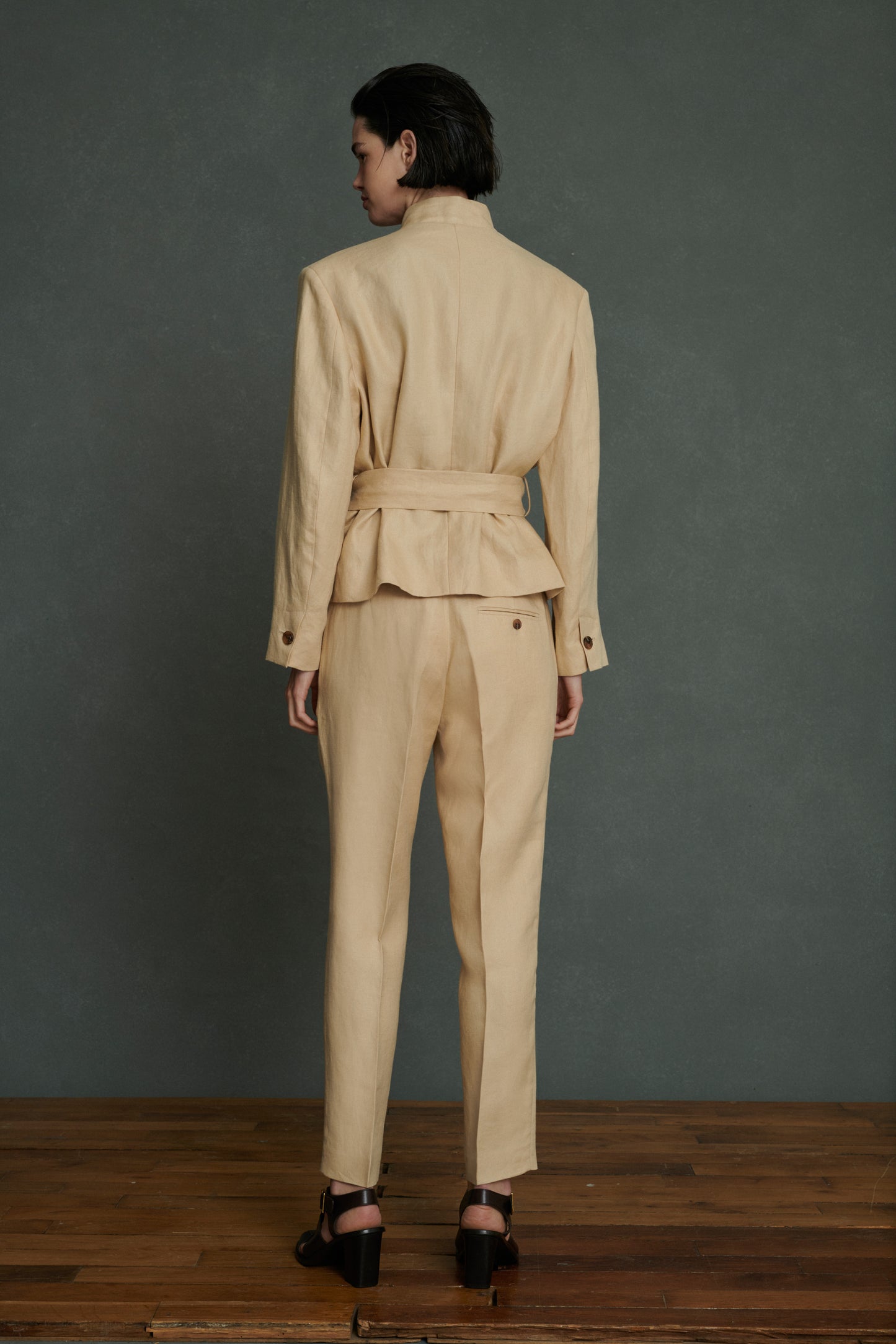 Pantalon Adele - Vanille - Lin - Femme