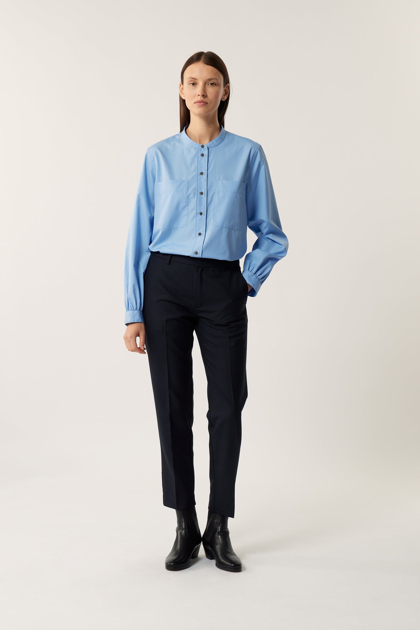 LAURETTE BLUE SHIRT