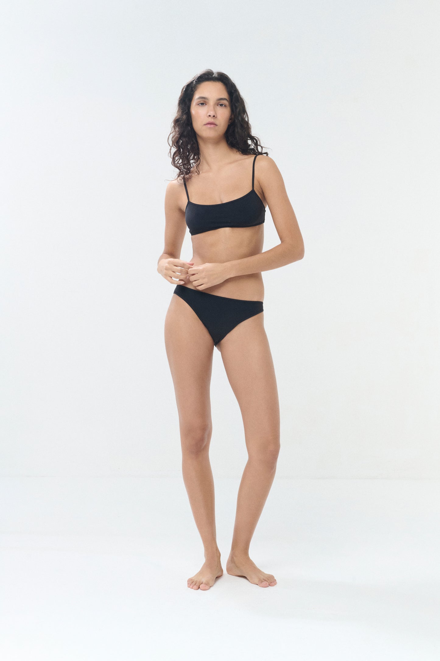 Maillot de Bain Il bikini - Noir/Marron - Femme