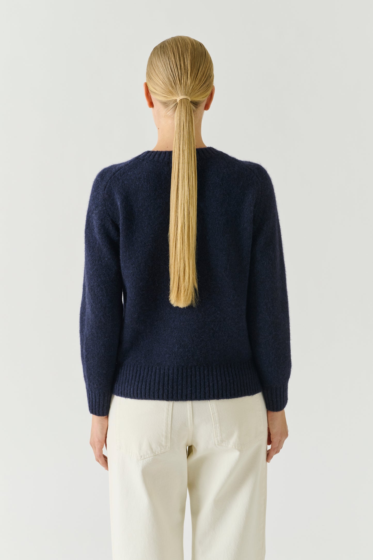 Envie pullover - Navy - Wool - Women