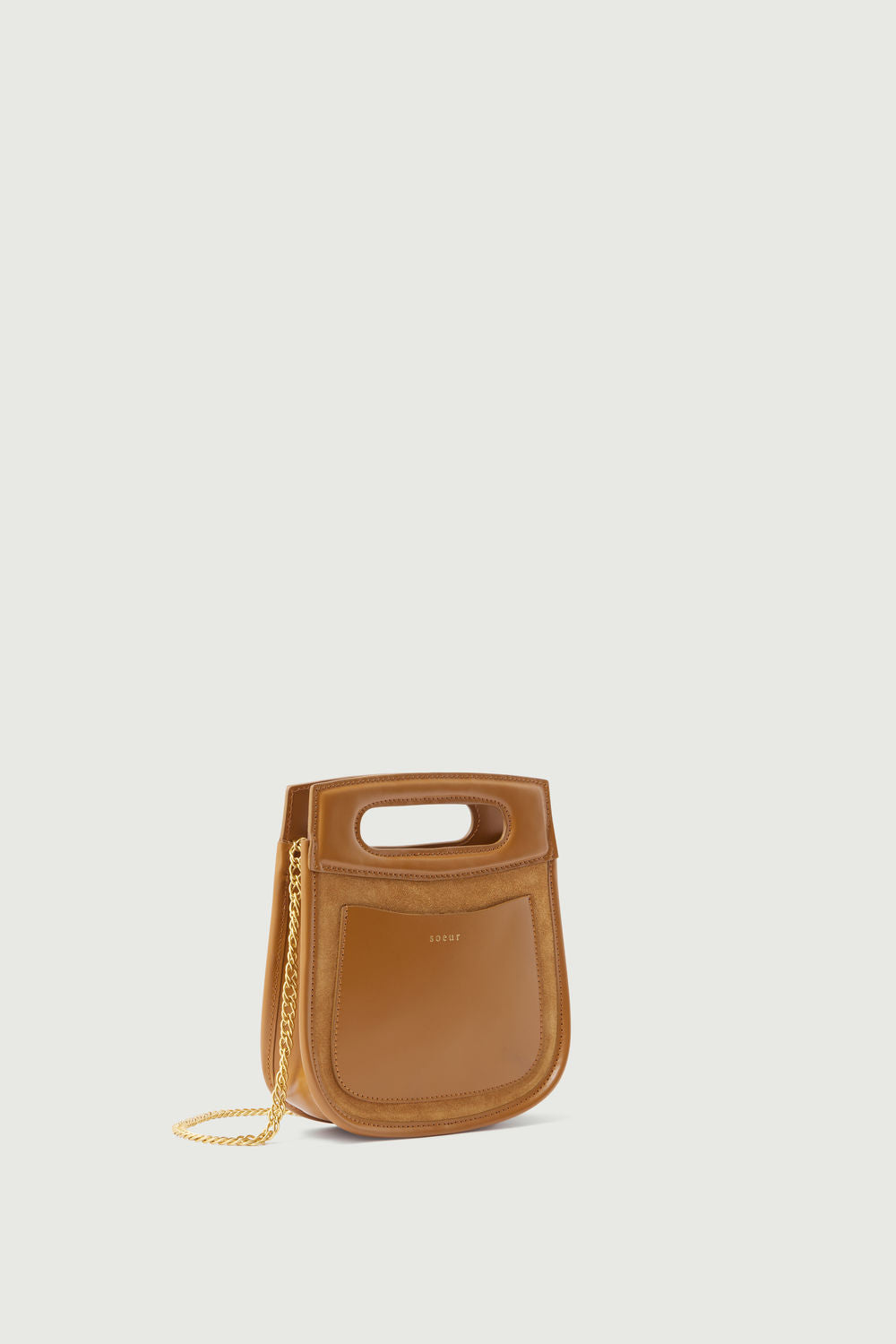 Sac Cheri Mini - Camel/Ocre - Cuir - Femme