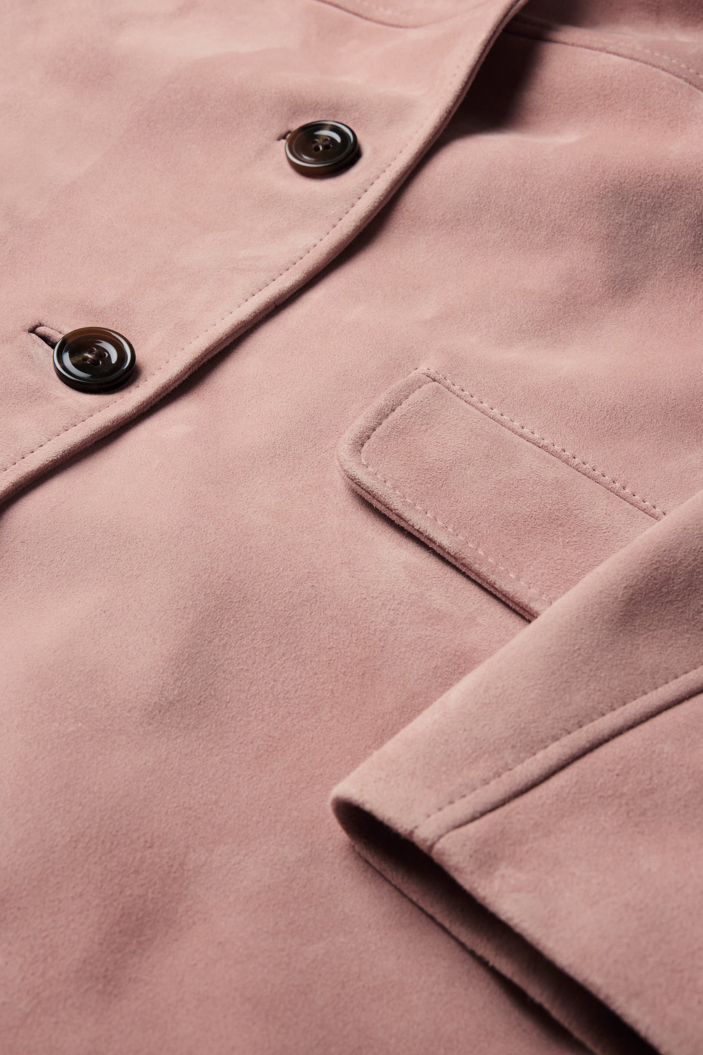 Lorenzo jacket - Old Rose - Leather - Women
